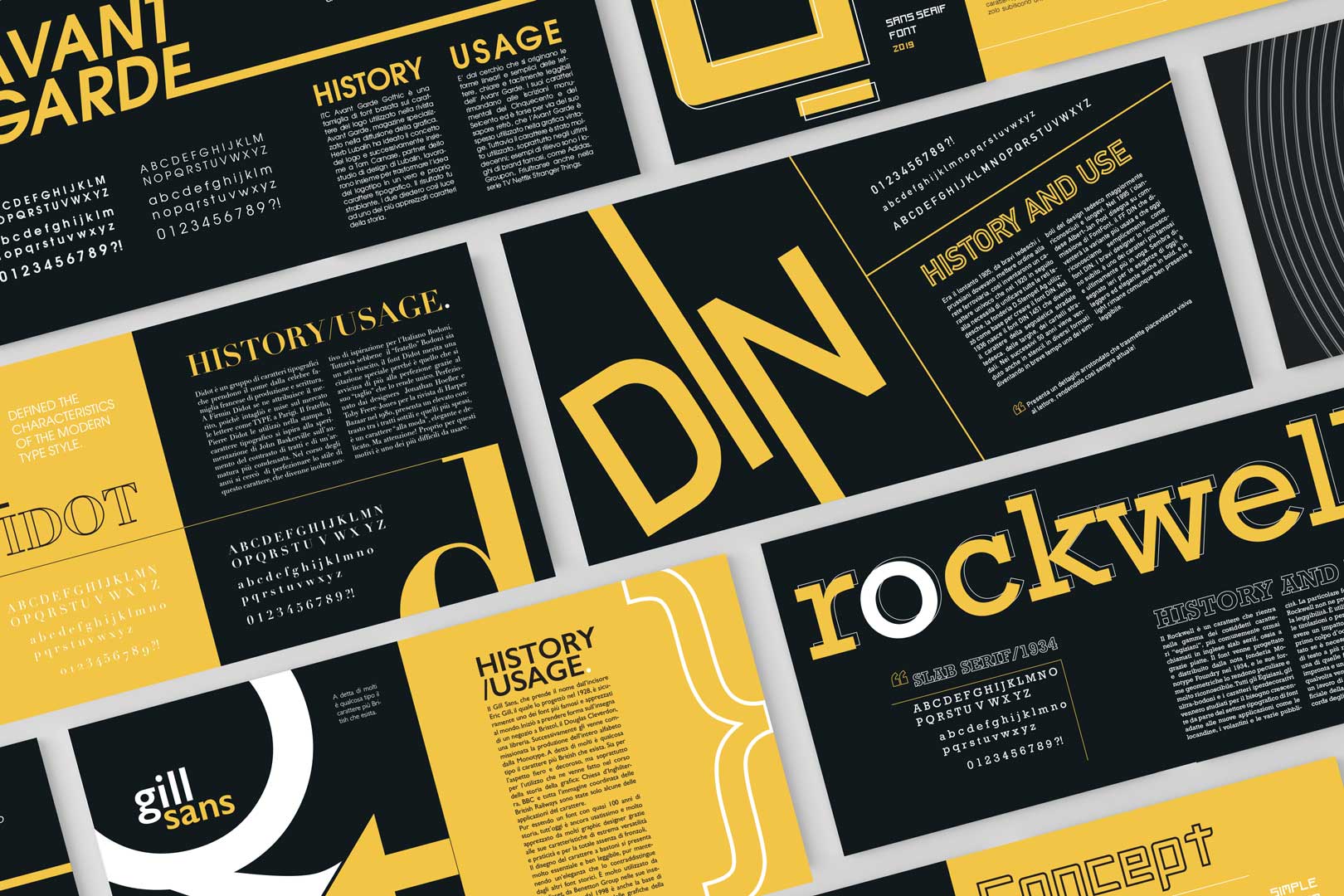 typebook specimen interne